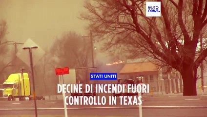Texas, decine di incendi fuori controllo: bruciati 300mila acri, evacuata fabbrica di armi nucleari