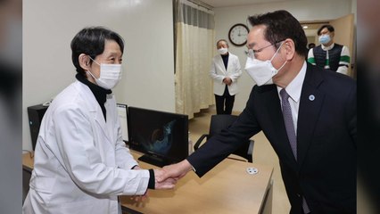 유정복 시장, 백령도 방문...필수의료체계 점검 / YTN