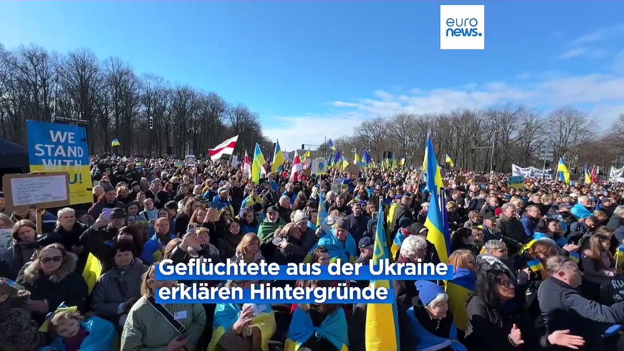 In Gedanken im Krieg: Ukrainer und Russen in Deutschland