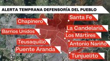 Defensoría advierte presencia de casi todos los grupos armados del país en Bogotá