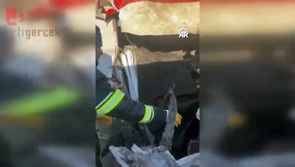 Trafik kazasında 1 kişi öldü, 1 kişi ağır yaralandı