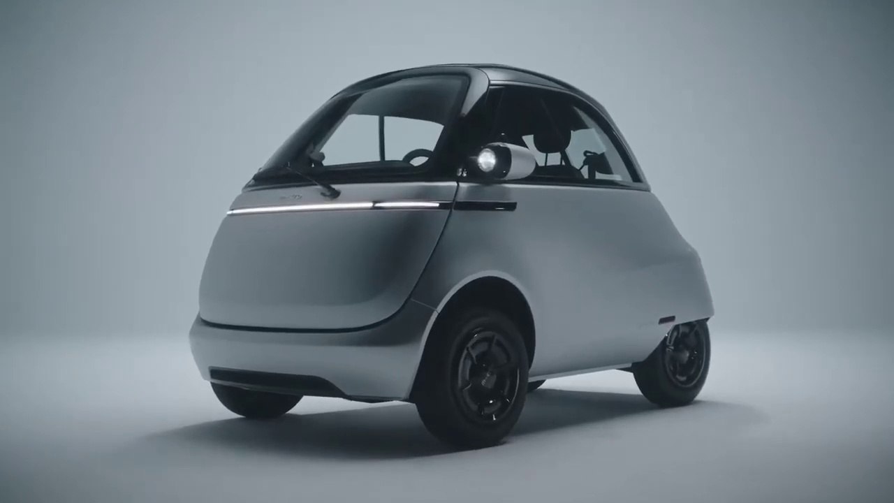 Is Citroen Ami's Rival, 28 MPH EV for Unlicensed Drivers , New Microlino Lite EV 2024
