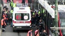 İstanbul'da tramvay hattında kaza! Seferler durduruldu