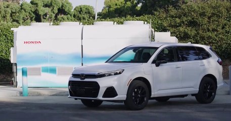 A Hydrogen SUV with a Rechargeable Battery, New Honda CR-V e_FCEV 2025
