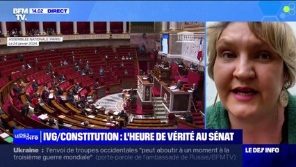 Constitutionnalisation de l'VG: un tel vote "aurait un écho international gigantesque" estime Sarah Durocher, présidente du Planning familial