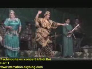 Tachinouite en concert a sidi ifni Partie 1