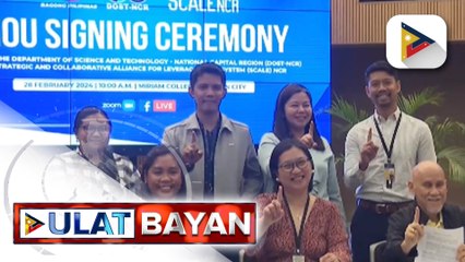 Mga OFW, hinimok na magnegosyo sa bansa sa ilalim ng MOU ng DOST at Scale NCR