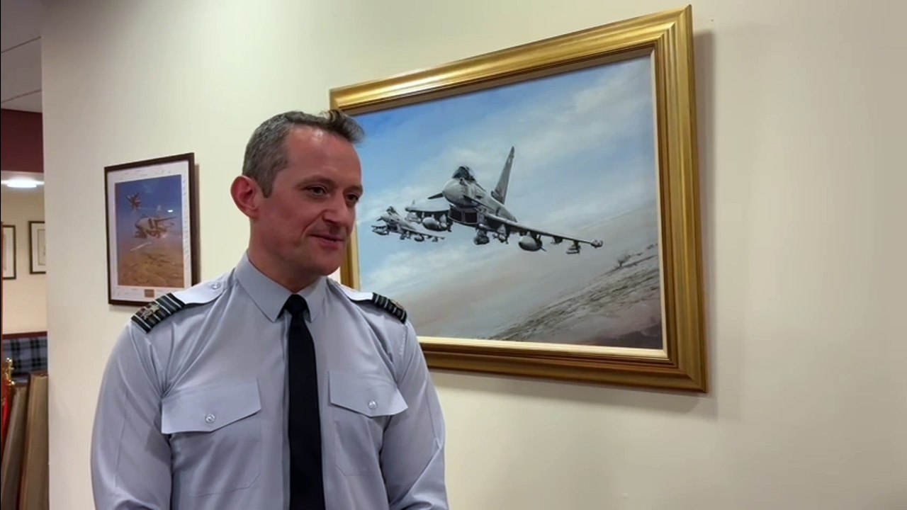 Group Captain Jim Lee, Station Commander RAF Lossiemouth. - video ...