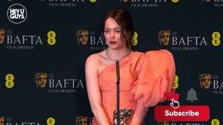 Emma Stone - Poor Things - Leading Actress Winner Room - BAFTA 2024