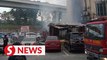 Fire razes restaurant, vehicles in Cheras