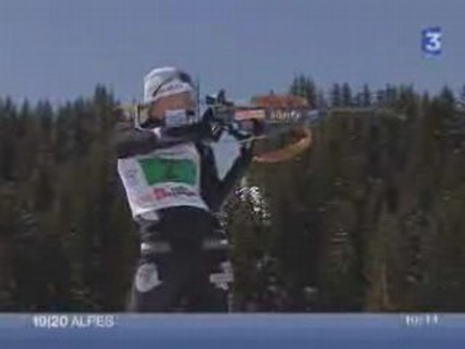 Biahlon Pauline 2008 : Relais mixte Les Saisies