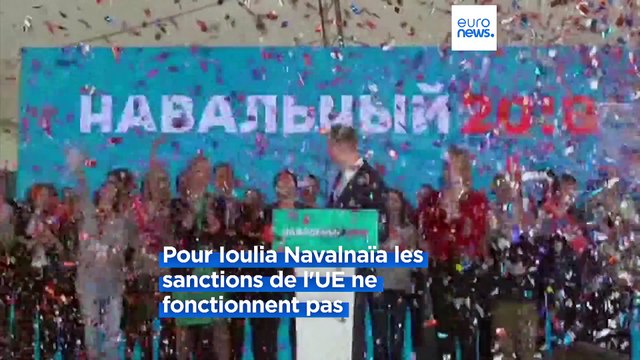 Vous ne pouvez pas blesser Poutine avec une autre résolution , prévient Ioulia Navalnaïa