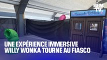 Une expérience immersive dans le monde de Willy Wonka tourne au fiasco