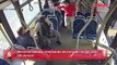 Mersin'de belediye otobüsünde okul müdürü ve oğlu yaşlı çifti darbetti