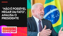 Lula diz que ato de Bolsonaro “foi uma manifestação grande”