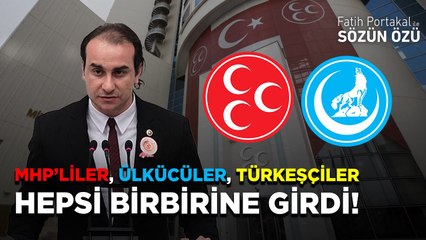 MHP’LİLER, ÜLKÜCÜLER, TÜRKEŞÇİLER HEPSİ BİRBİRİNE GİRDİ! DİKKAT +18 SÖZLER İÇERİR!