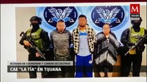Detienen a 'La Tía', presunta líderesa de una red de secuestro en Tijuana