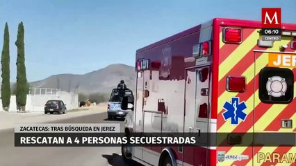 Video herunterladen: Rescatan a 4 personas secuestradas debido a fuertes operativos de seguridad en Jerez, Zacatecas