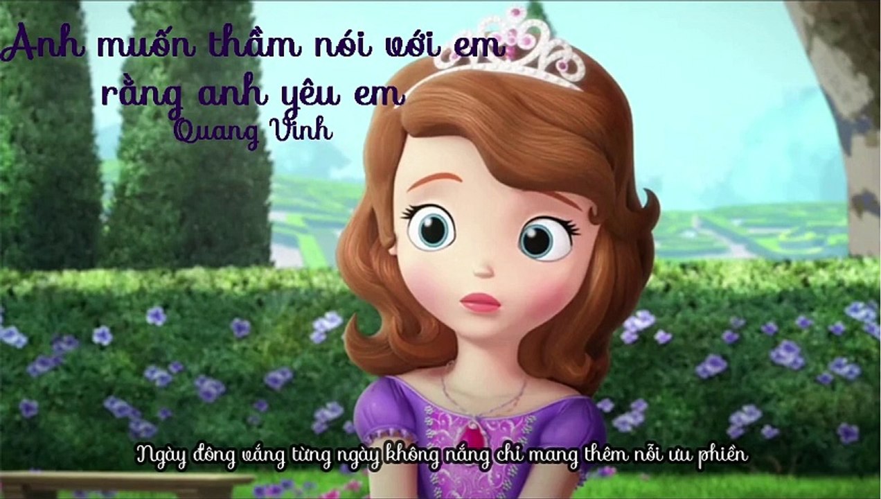 Anh muốn thầm nói với em rằng anh yêu em (我想偷偷对你说我爱你) - Quang Vinh