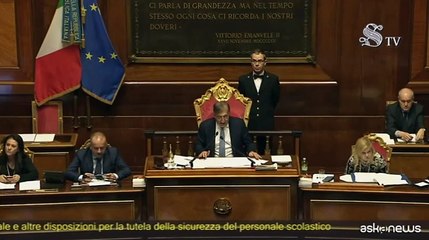 "Benvenuto in aula", La Russa saluta l'ambasciatore di Israele Bar