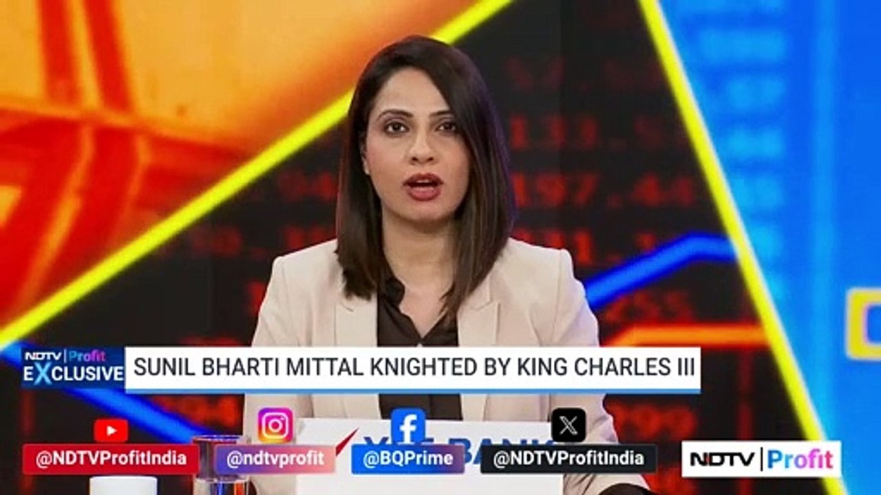 Sunil Bharti Mittal Awarded Honorary Knighthood By King Charles III | NDTV Profit Exclusive