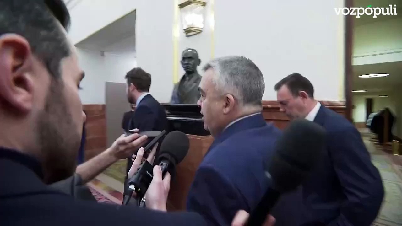 Santos Cerdán evita las preguntas sobre Ábalos