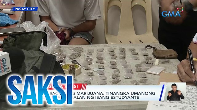 Mga sachet ng marijuana, tinangka umanong ipasok sa paaralan ng isang estudyante | Saksi