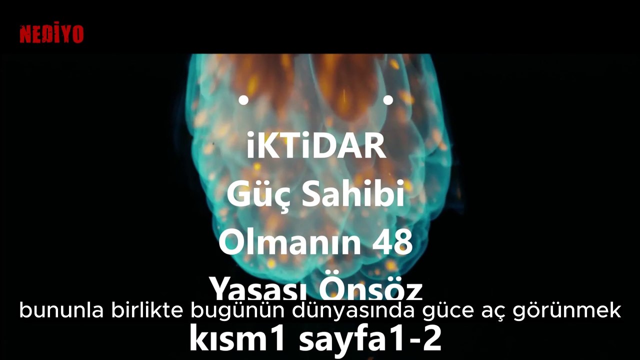 İKTiDAR Güç Sahibi Olmanın 48 Yasası Sesli Kitap  #1