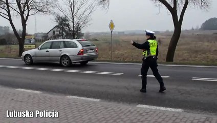 Działania "Prędkość" prowadzone przez policję w Krośnie Odrzańskim