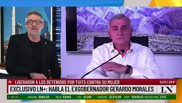 Gerardo Morales se quebró y habló de los rumores de infidelidad: No me voy a hacer un ADN con mi hija