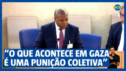 Ministro Silvio Almeida discursa na ONU