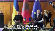 A Nyugat-Balkánon is szövetségeseket keres Zelenszkij