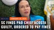 SC finds PAO chief Acosta guilty of indirect contempt, orders her to pay fine