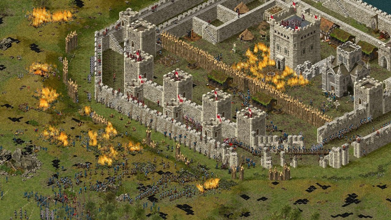 Stronghold: definitiv edition: 2 minuten gameplay aus dem schweinebucht-dlc