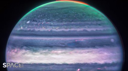 James Webb Space Telescope Sees Jupiter's Rings, Moons and Auroras
