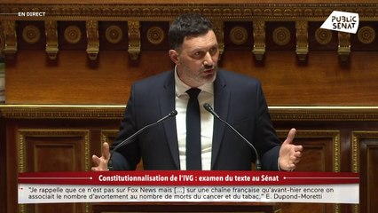 IVG dans la Constitution: « L’IVG ne confort n’existe pas », rappelle Xavier Iacovelli