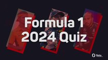 Test your F1 knowledge with the 2024 season Opta Quiz
