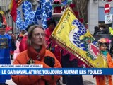 À la UNE : le Carnaval attire toujours autant / Les Ligériens fiers de leur département à Paris / Et puis un jeune de 19 ans s'engage en politique dans la Loire. - Le JT - TL7, Télévision loire 7
