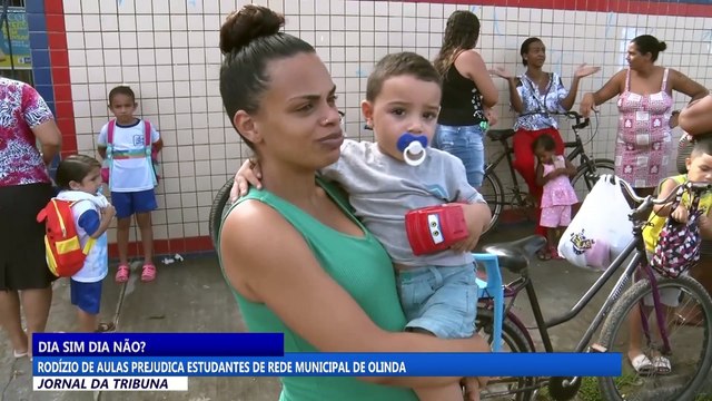 Rodízio de aulas prejudica estudantes da rede municipal de Olinda