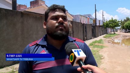 Moradores denunciam prejuízos, em Pau Amarelo