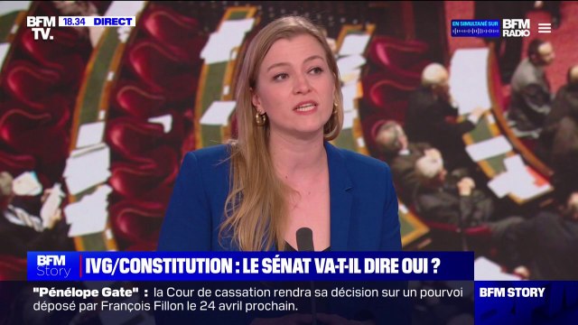 Constitutionnalisation de l'IVG: C'est une forme de maturité historique de la France , pour Raphaëlle Rémy-Leleu (conseillère écologiste de Paris et militante féministe)
