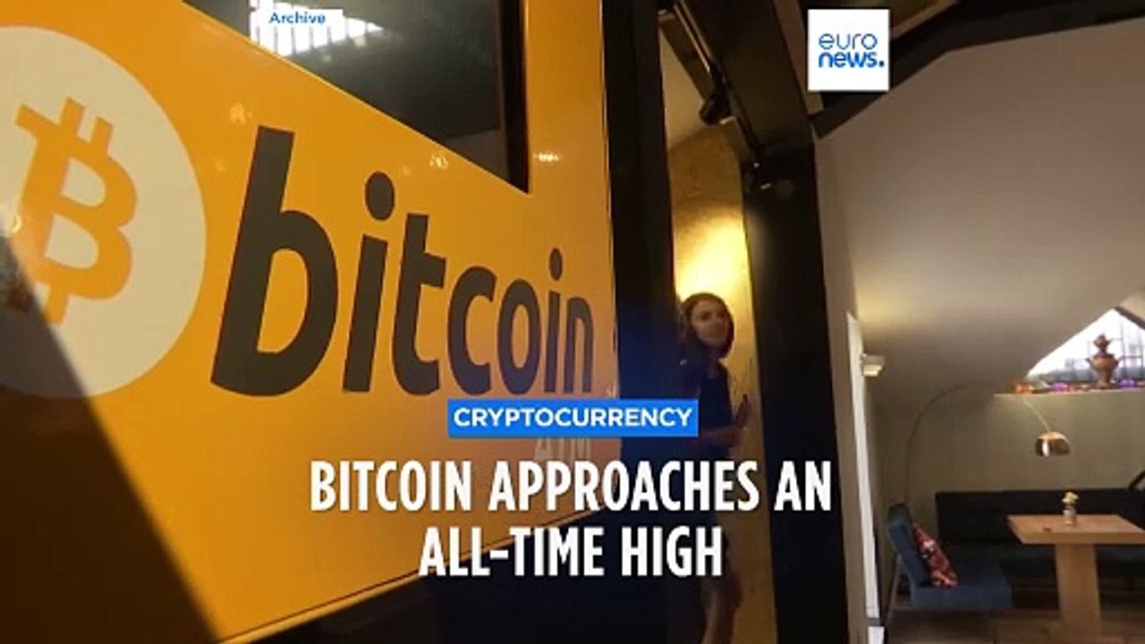 Bitcoin stock surpasses €55,000 mark