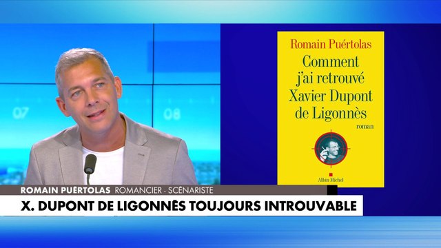 Romain Puértolas présente son livre sur Xavier Dupont de Ligonnès