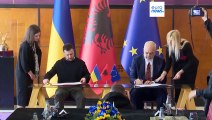 Cimeira dos Balcãs Ocidentais: Zelenskyy pede mais armas e munições para travar Putin