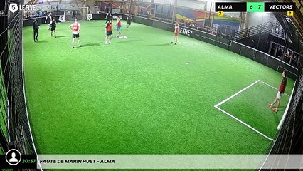 Faute de Marin Huet - ALMA