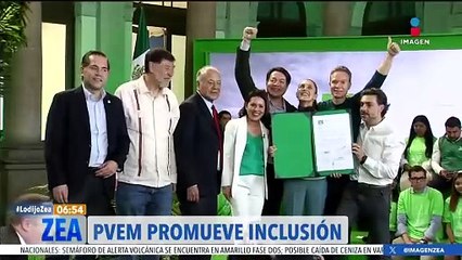 El Partido Verde promueve la inclusión