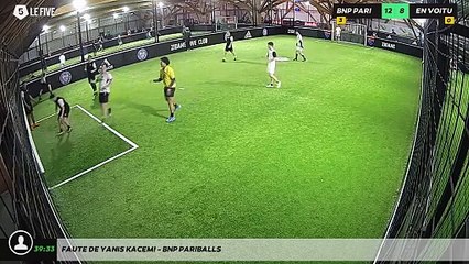 Faute de Yanis KACEMI - BNP PARIBALLS