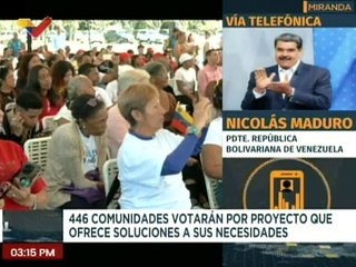 Pdte. Nicolás Maduro califica como ejemplo de organización las 446 comunas del estado Miranda