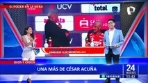 César Acuña y la frase que marco la presentación de Paolo Guerrero: “Los grandes acuerdos se llegan poniéndose de acuerdo”