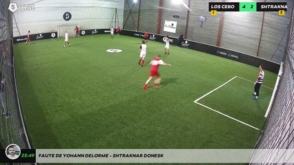 Faute de Yohann DELORME - SHTRAKNAR DONESK